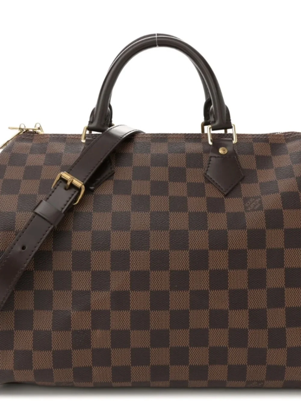 LOUIS VUITTON Damier Ebene Speedy Bandouliere 30